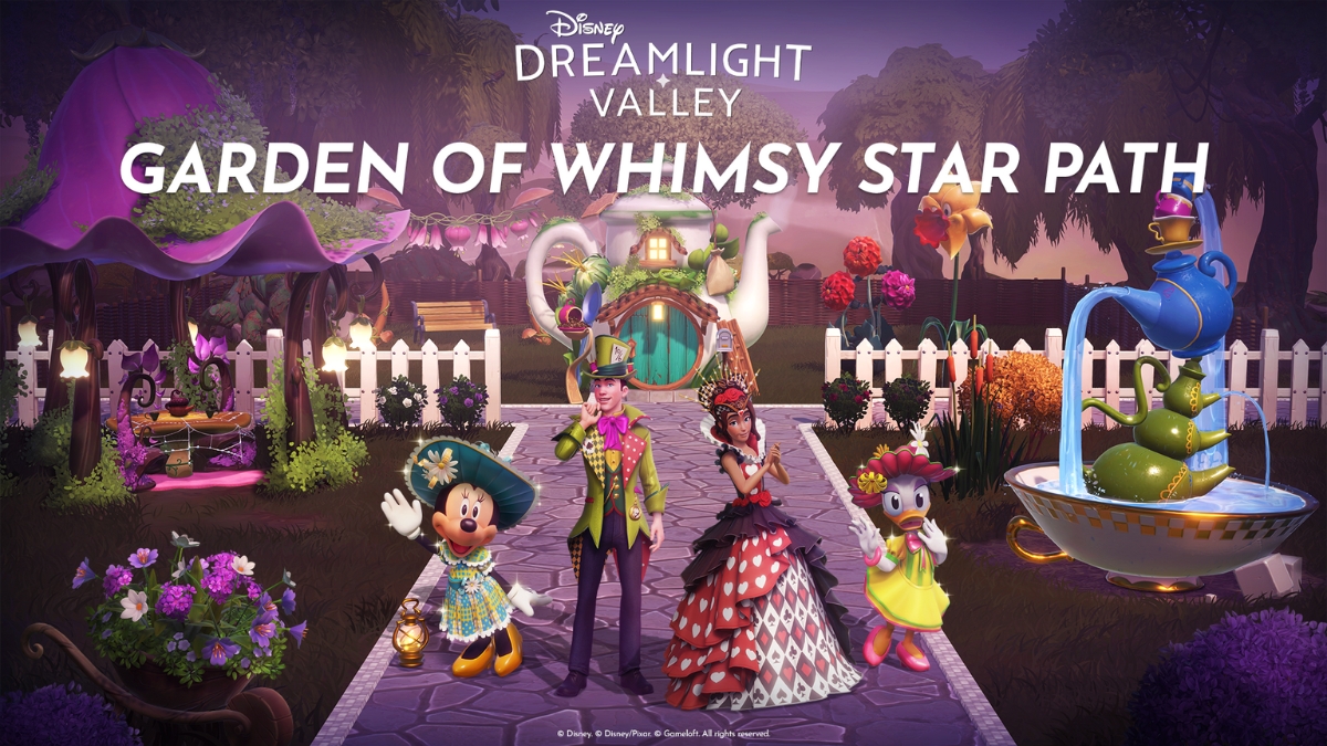 Disney Dreamlight Valley: All Garden of Whimsy Star Path Duties and Rewards