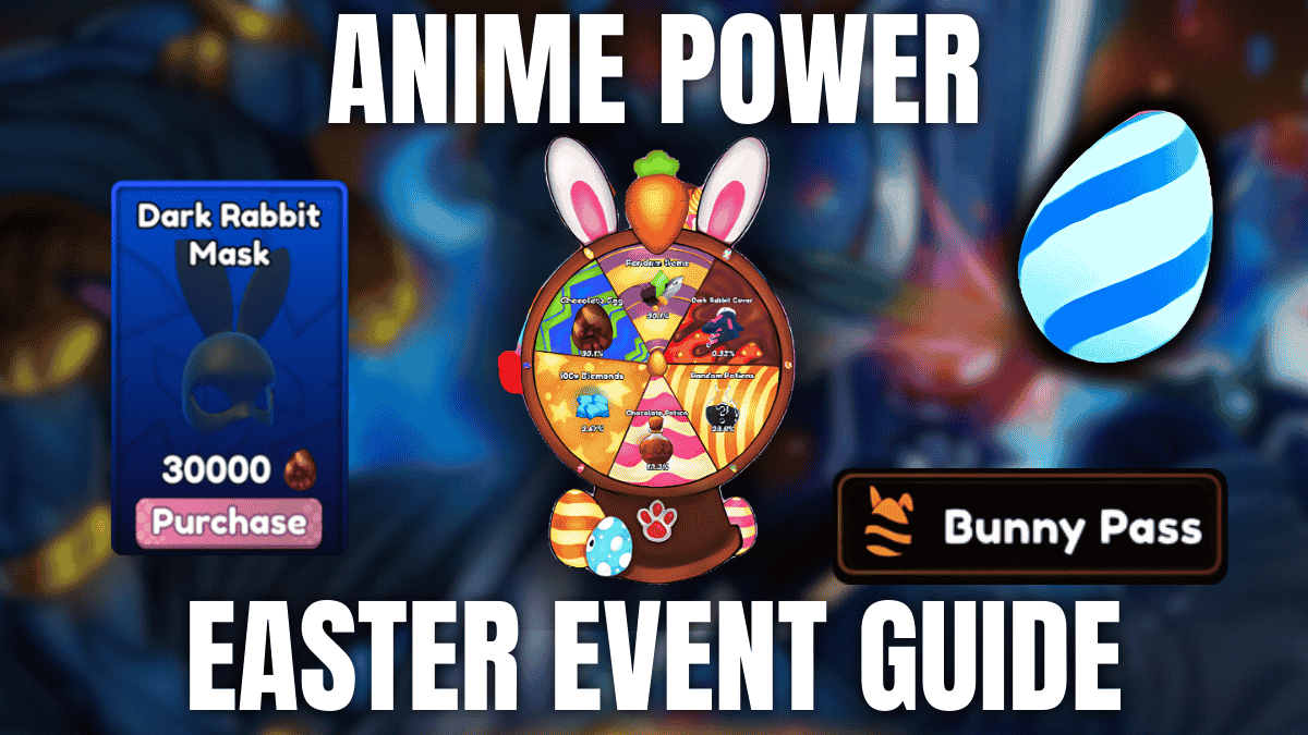 Anime Power Easter Event Guide (2025) [EASTER] – All Enemies and Rewards