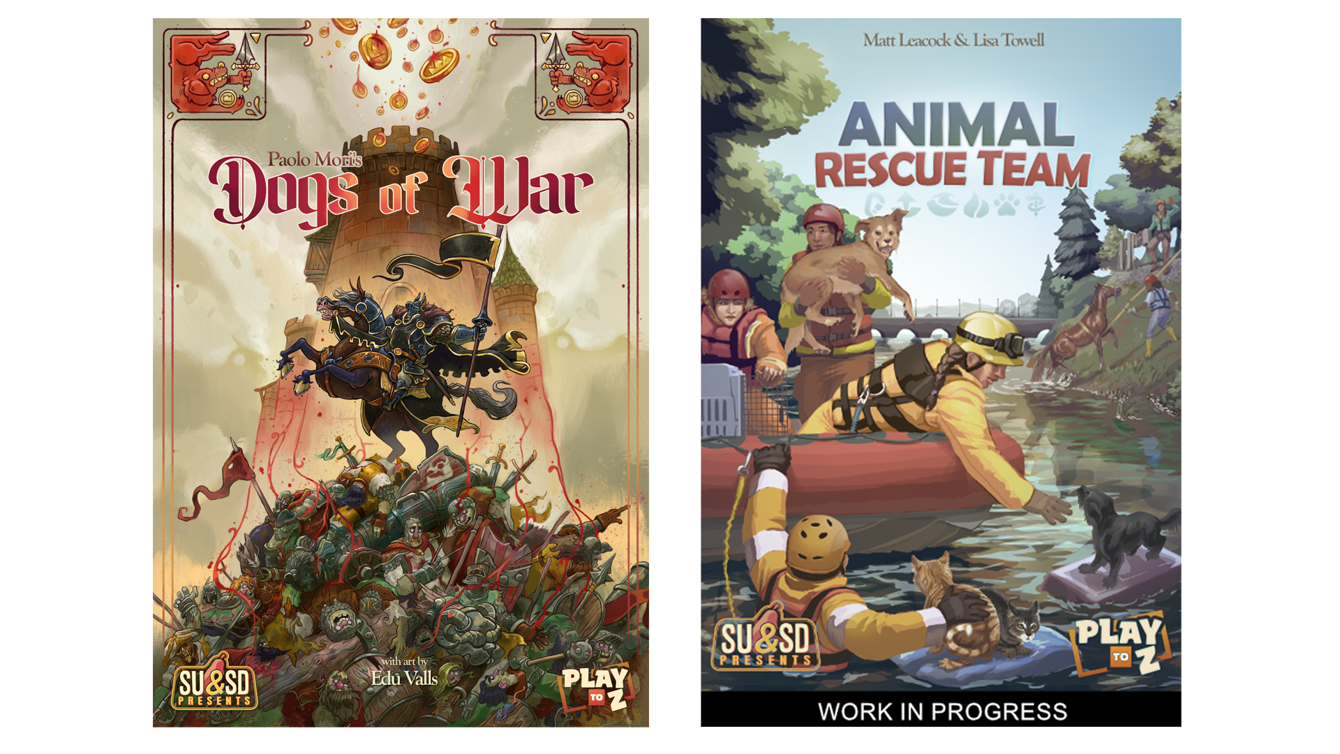 “Shut Up & Sit Down Presents” Incredible New Games with Play to Z