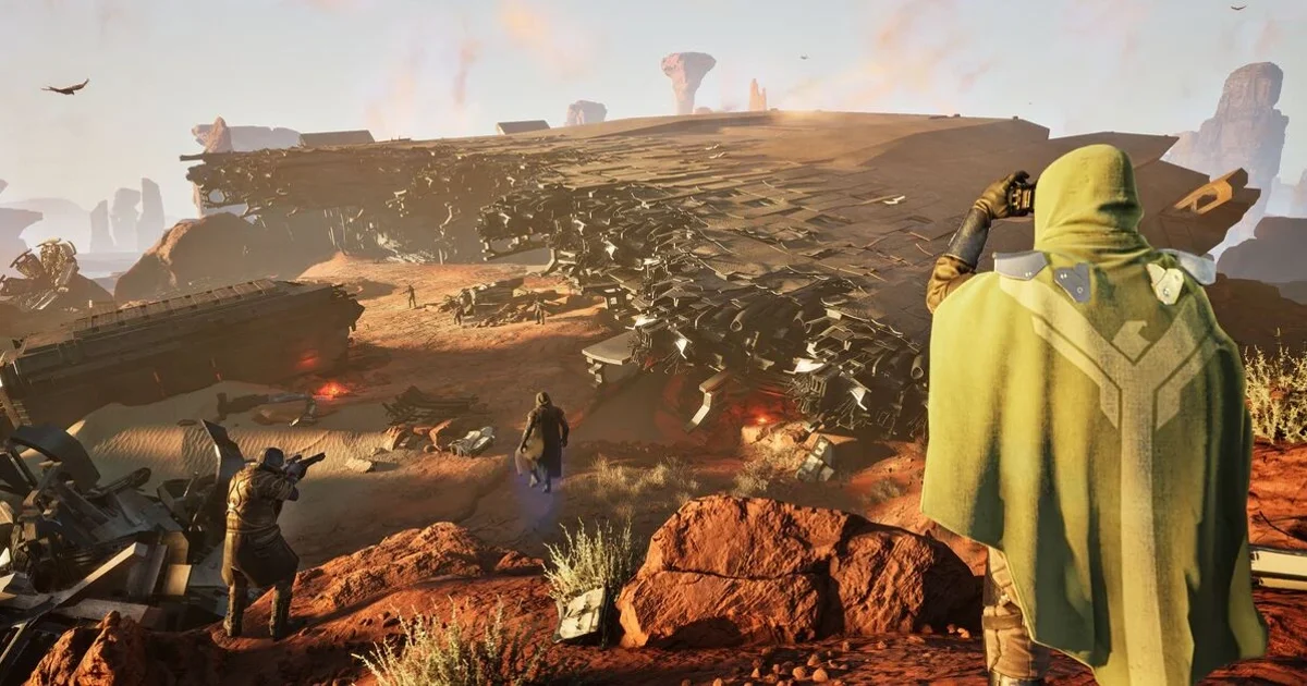 The final Dune Awakening beta before launch is now live, as thousands flock to the sands to mine iron and stab each other
